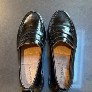 Kelsi Dagger Glossy Black Women’s Loafers